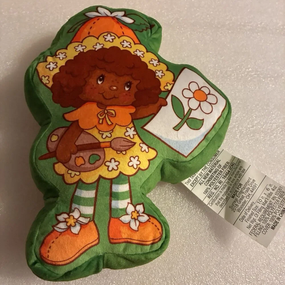4 Piece Set Of Strawberry Shortcake And Friends Pillows. New. 9”-10” Each.